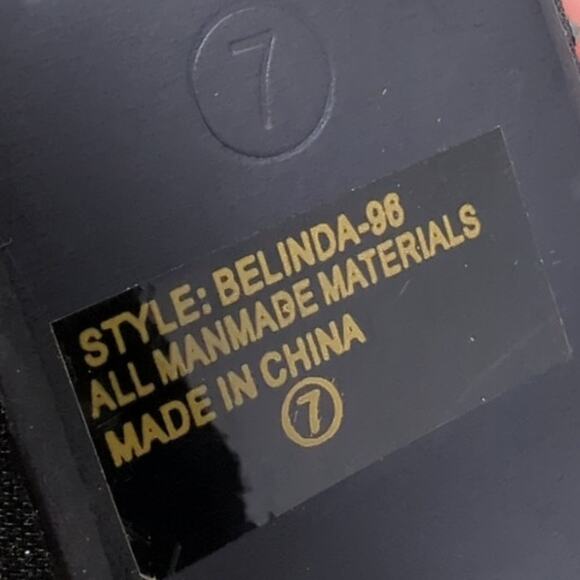 Delicacy Belinda Pointy Toe Rhinestones Slip-On High Heels Womens Size 7 - Picture 8 of 8